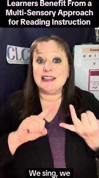 Using a multisensory approach will improve reading & spelling outcomes for your learners. #phonics