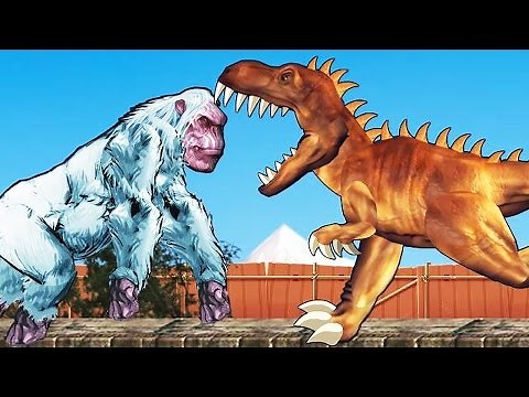 Yeti Rampage (Full Game) - YETI VS. DINO | Eftsei Gaming