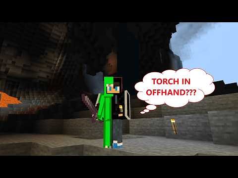 How To Put Any Item In Your Offhand In Minecraft Bedrock