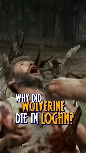 Why Did Wolverine Die in Logan? 🤔#logan #wolverine #marvel #hollywood #ciniworld #mcu