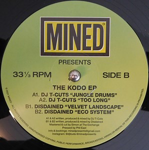 DJ T-Cuts  &  Disdained - The Kodo EP