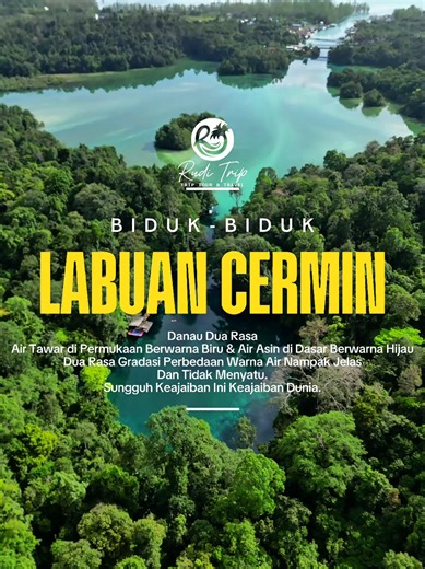 Destinasi Wisata Unggulan Kal-Tim Berau, Biduk-Biduk 📍Labuan Cermin, Danau 2 Rasa Labuan Cermin Wisata Danau 2 Rasa yg punya keajaiban Danau di Airnya. Air Tawar & Air Asin. - Kalian pengin kesini, Ayoo bersama kami. Siap melayani anda. Info : 📞 Call/WA : 085247888033 @rudi_trip - #bidukbiduk #labuancermin #kaltim #berau #tripbidukbiduk