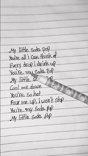 Saja Boys - My Little Soda Pop song lyrics | Kpop Demon Hunters #lyrics #summer