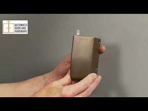 Installing Corbin Russwin ED3400 Surface Vertical Rod Panic Bar on a Hollow Metal Door