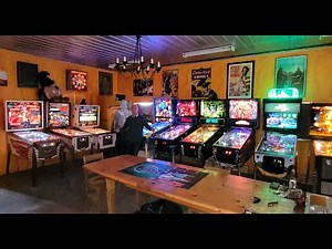 Tour of Rob Noel's Pinball Machine Collection! Games from 1966 to 2016!