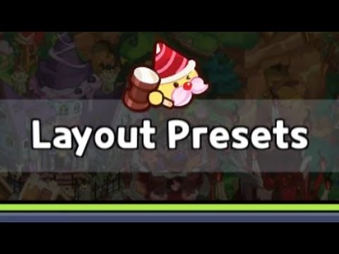 New Layout Presets in Cookie Run Kingdom