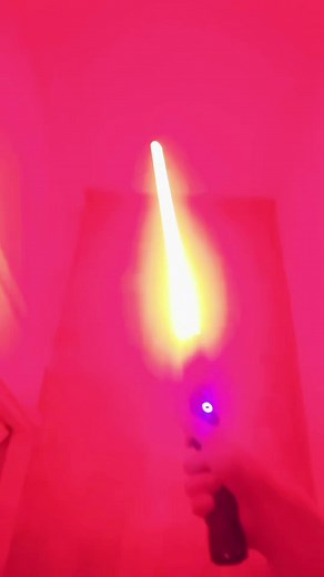 Trust only in the Force hope you like your color #lightsaber #neopixel #starwars #sabertok #theforce
