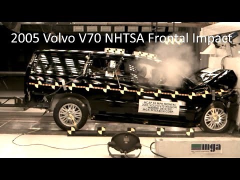 2001-2007 Volvo V70 / V70 XC / XC70 NHTSA Frontal Impact