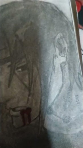 Itachi and Sasuke itachi death drawing #drawing #animedrawing