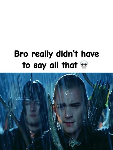 He did NOT use precise words 📦💀