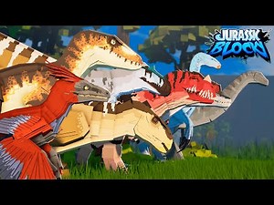 DINOSAUR RACE! THE FASTEST WINS!! | ROBLOX Jurassic Blocky