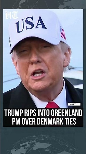 President Trump Warns Greenland PM After He Prefers Denmark Over US Ties, Calling It A ‘Big Problem’