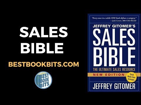 The Sales Bible | Jeffrey Gitomer | Book Summary