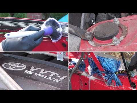 Transforming a 20 Year Old Engine Bay With Two Simple Products