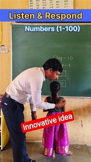 Clap and snap Activity for class I | innovative ideas | Listen and Respond | Number concept #numbers