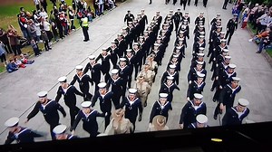 21K views · 807 reactions | HMAS Cerberus personnel marching in the Melbourne Anzac Day march through the city. | HMAS Cerberus | Facebook