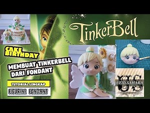 tinkerbell fondant topper tutorial