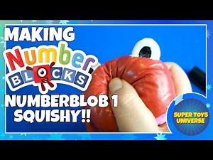 Making a NUMBERBLOB squishy!!