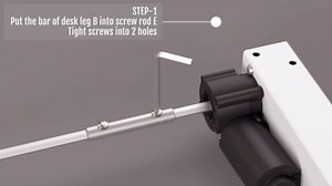 Electric Standing Desk Adjustable Height, 40x24 Inches Sit Stand up Desktop for Home Office, Ergonomic Rising Computer Table with Memory Preset, White