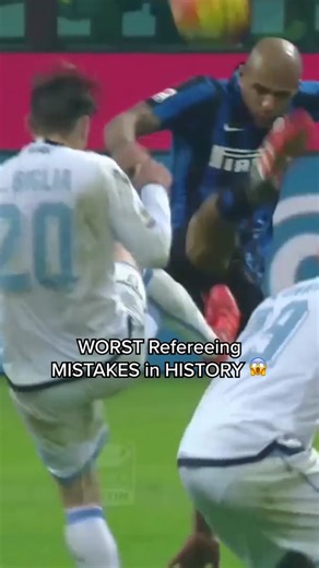 Worst Refereeing Mistakes in Football History