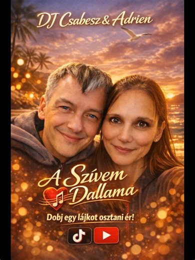 🎶 DJ Csabesz & Adrien – A Szívem Dallama 🎶 Egy dal, ami a szívből szól… romantikus hangulat, érzelmek és dallamok, amelyek elkísérnek minden pillanatban. Ha szereted a modern, rádióbarát zenéket, akkor ez a szám neked készült! 💬 Lájkolj, kommentelj és iratkozz fel, hogy ne maradj le az új megjelenésekről! 🔥 Hashtageld a dalt TikTokra és YouTube-ra, és mutasd meg te is, mit jelent számodra „A Szívem Dallama”! #ASzivemDallama #DJCsabesz #Adrien #magyarzene #ujdal #tiktokzene #youtubezene #roma
