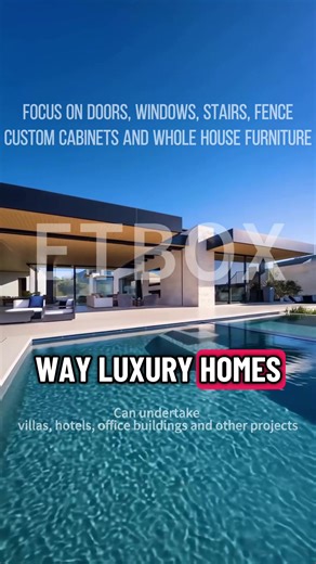 ET BOX combines creativity and precision to redefine luxury construction. We serve North American developers, builders, and private clients with bespoke solutions—from staircases and doors to luxury furniture and interior design. Everything is managed within our 4.3 million sq.ft manufacturing hub for seamless quality and delivery. ET BOX — Design. Manufacture. Deliver. Globally. #architect#builder#rh#B2B#windows#door#interiordesigner#design#wholesaleprice#hotelfurniture#builderlife#customcabine