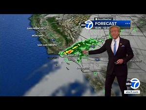 Hurricane Marie brings chance of rain to SoCal over Labor Day weekend