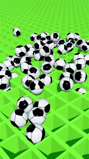 3d ball falling 45 #blender #3d