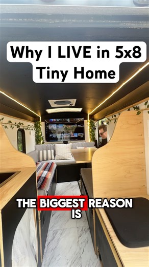 Why THIS 5x8 Life | #tinyhouse