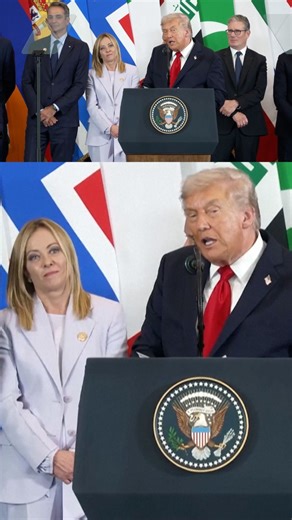 Trump calls Italian PM 'beautiful'