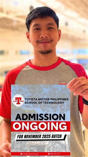 🔥 Ready to drive your future? Become a world-class Toyota Automotive Professional in less than two years. Enrollment for the November 2025 intake is still ongoing! Gain top-notch training, hands-on experience, and the skills to stand out in the global automotive industry. 🔗 Apply now (Regular Paying Applicants): https://form.jotform.com/jotform_user719/AdmissionForm2025B 📣 Like, share, and follow our socials for exciting updates and opportunities! For inquiries, contact TMP Tech Admissions: �
