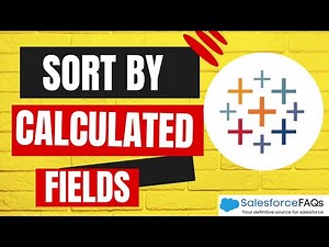 Sort by Calculated field in Tableau | Use Calculative Field to Sort values in Tableau