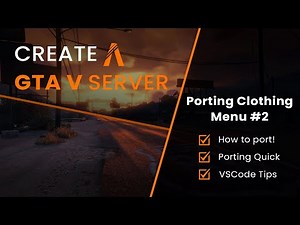 Create a FiveM Framework - Porting Clothing Menu