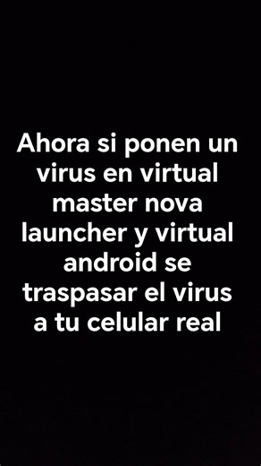 noticia para los probadores de virus leer descripcion