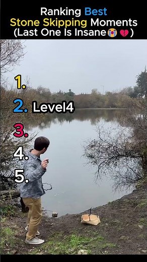 Ranking The Best Stone Skipping Moments 🌊🪨