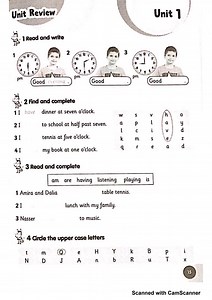 read and write  ميس مامي  - Unit Review - Connect Plus Primary 2 Term 1 Activity Book - ثاني ابتدائي - المنهج المصري