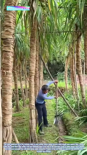 How Farmers Cut and Collect Ripe Sugarcane
