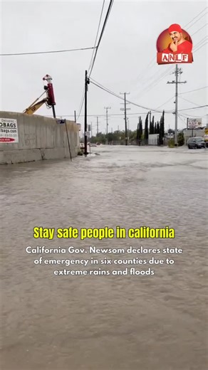 AmericaNriLaFrustration - ANLF on Instagram: "Stay safe and stay home people in california... California Gov. Gavin Newsom has issued a state of emergency in Los Angeles, Orange, Riverside, San Bernardino, San Diego and Shasta counties due to extreme heavy rains and floods🙏🙏🙏"