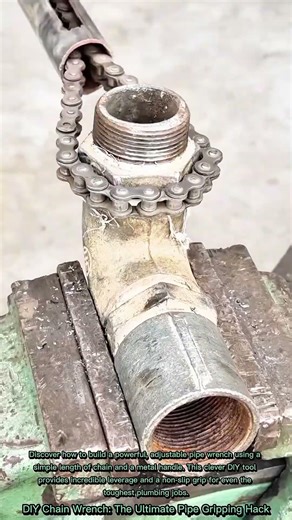 DIY Chain Wrench: The Ultimate Pipe Gripping Hack