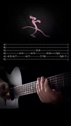 kp's Guitar Lessons on Instagram: "Panther theme intro with Tabs #panther #theme #intro #guitartutorial #guitarlesson #playguitar"
