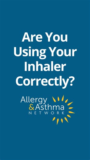 🫁 Using an inhaler correctly matters more than many people realize. Even when taken daily, incorrect inhaler technique can prevent medication from reaching the lungs leading to ongoing symptoms and flares. A quick technique check using our inhaler demo videos can make a big difference in asthma control. Here is Ruthie Marker, MSRC, RRT, RRT-NPS, AE-C, LSSYB, Education Program Manager, showing us just a brief step in correct MDI technique! Refresh your memory with the full length videos for Mete