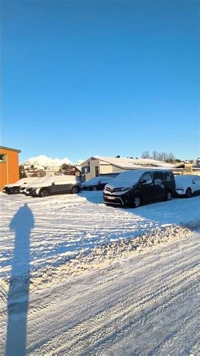 There was snow falling in abundance, as the saying goes, sunny and -12 degrees below zero, beauti...