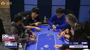 22K views · 146 reactions | POCKET ACES With $400 Straddle At $5/$10! | Lodge Card Club | Facebook