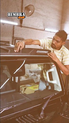 Thar Roxx with Bimbra Roof LED Bars