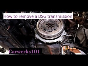 How to remove a DSG transmission