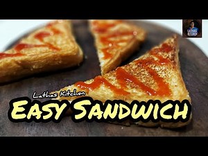 How to make easy Sandwich | Crunchy Sandwich | Toast Recipe | 10-minutes recipe | Onion Tomato Toast