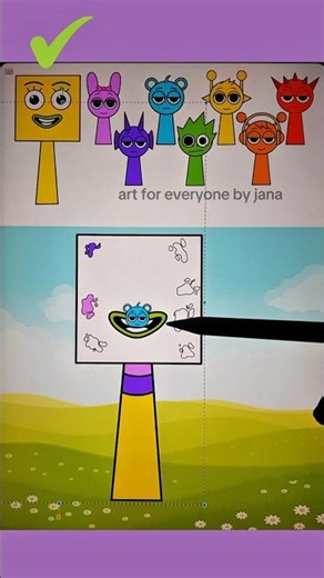 I made NumberBlocks Seventeen #sprunki #numberblocks