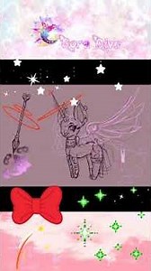 galaxy Draw chibi pony ✨️