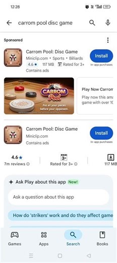 carrom pool disc game