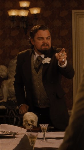 Peak Paramount on Instagram: "Though Leonardo DiCaprio cut his hand while filming this scene, he never broke character and instead used the pain to motivate his performance. 🏔🎞️: Django Unchained on Paramount+"